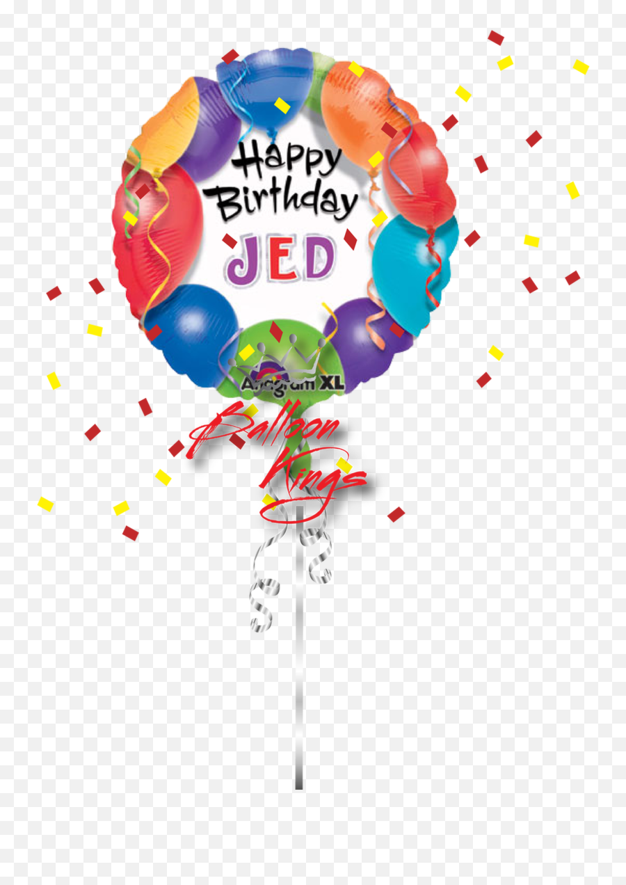 Happy Birthday Personalized Celebrate - Happy Birthday Balloons Emoji,Birthday Emoji For Facebook