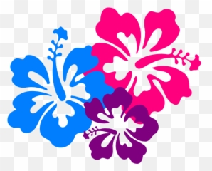 Hawaiian Flowers Clip Art Free Clipart - Png Emoji