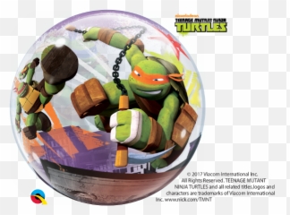 Teenage Mutant Ninja Turtles Balloon - 2018 Viacom International Inc All Rights Reserved Balloon Emoji,Ninja Turtle Emoji