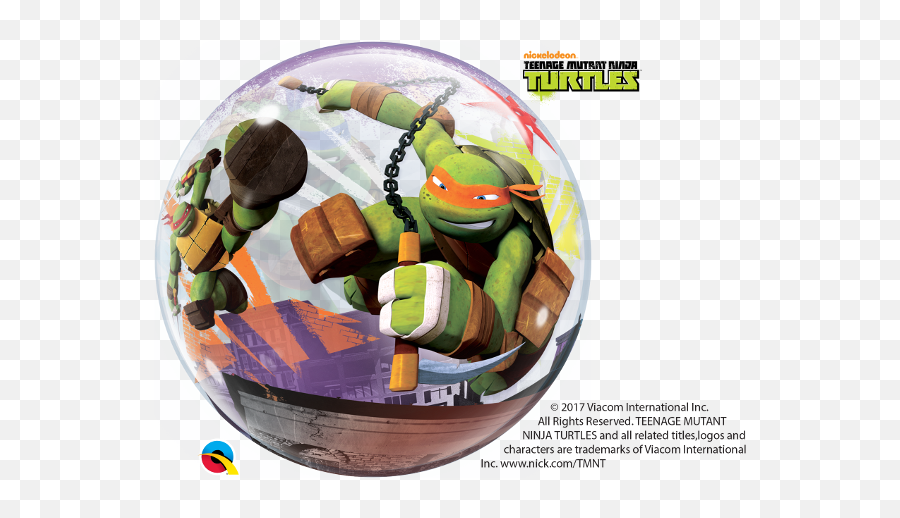 Teenage Mutant Ninja Turtles Balloon - 2018 Viacom International Inc All Rights Reserved Balloon Emoji,Ninja Turtle Emoji