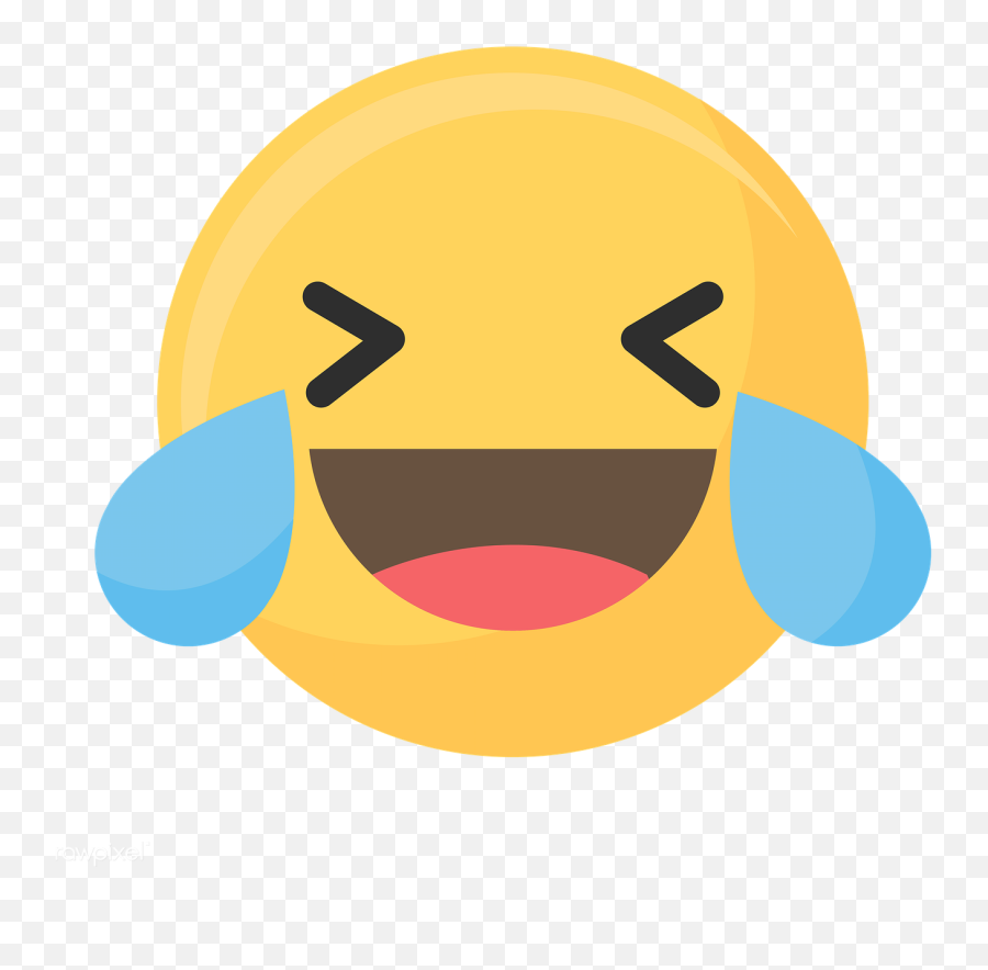 Download Premium Png Of Laughing Face Emoticon Symbol Transparent Png - Face With Tears Of Joy Emoji,Emoticon