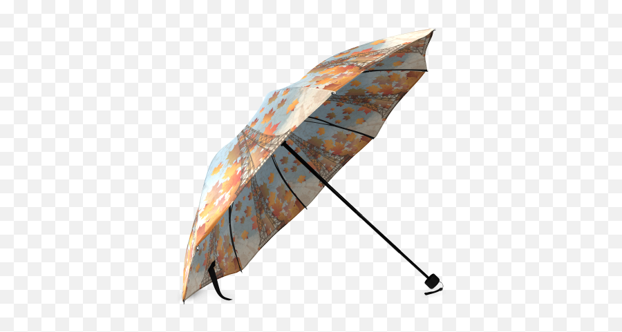 Us 2999 Interestprint Stylish Paris City Of Love Eiffel Tower Fold Umbrella - Purple Umbrella With Penguin Emoji,Eiffel Tower Emoji