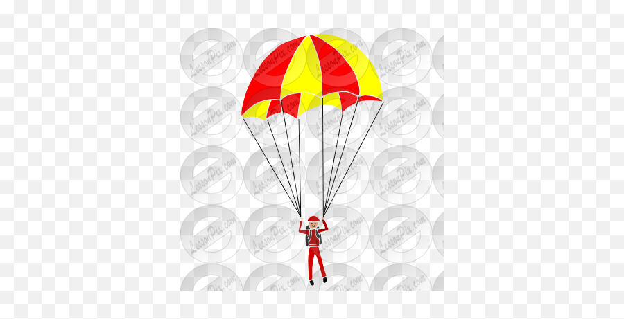 Parachute Clipart Png - Parachuting Emoji,Parachute Emoji