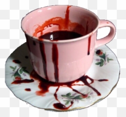 tea cup teacup blood bloody grunge eerie drink moodboar - Blood In A Tea Cup Emoji