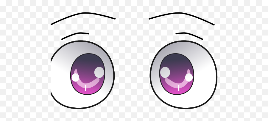 1 - Big Anime Eyes Png Clipart Full Size Clipart 796326 Anime Eyes Png Cartoon Emoji,Wide Eyed Emoticon