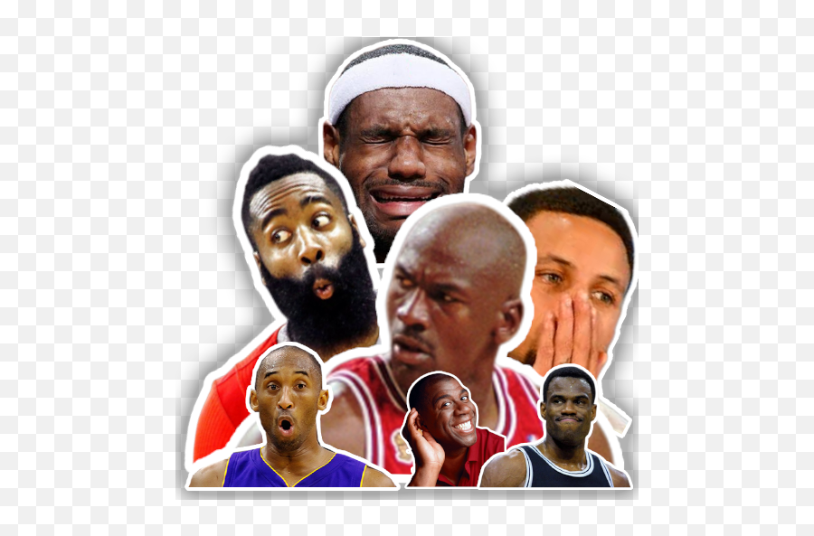 Nbaidol Meme Troll Sticker For Whatsapp - Sticker Whatsapp Lebron Emoji,James Harden Emoji