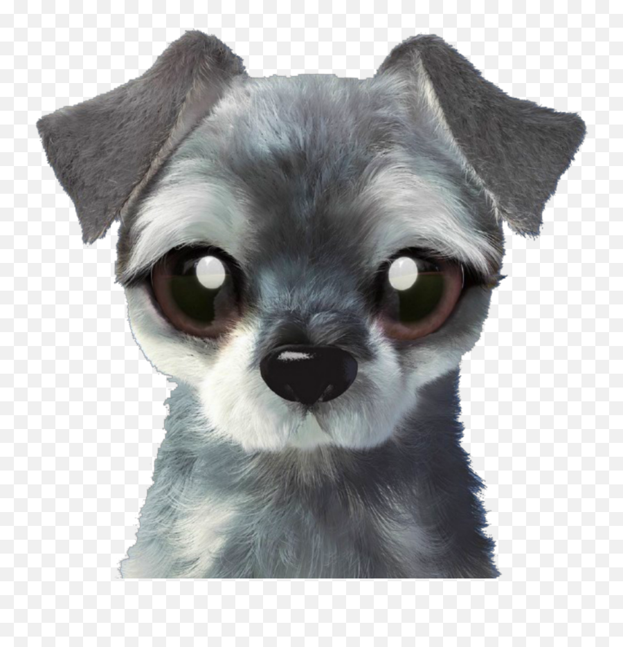 Ftestickers Watercolor Dog Puppy Tinydog Cute - Dog Emoji,Puppy Eye Emoji