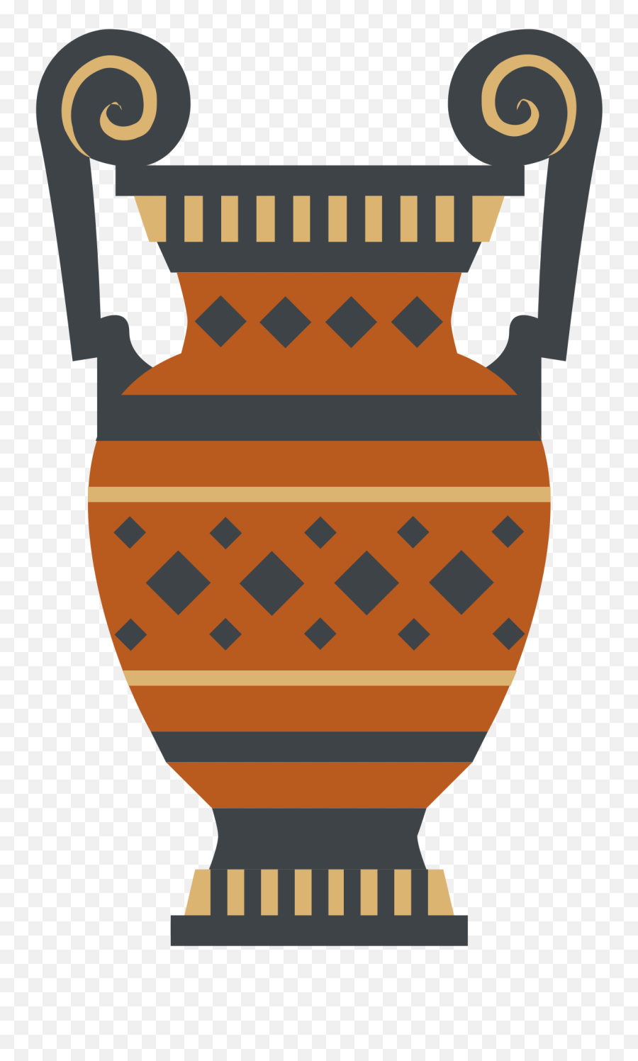 Emojione 1f3fa - Amphora Emoji,Lantern Emoji