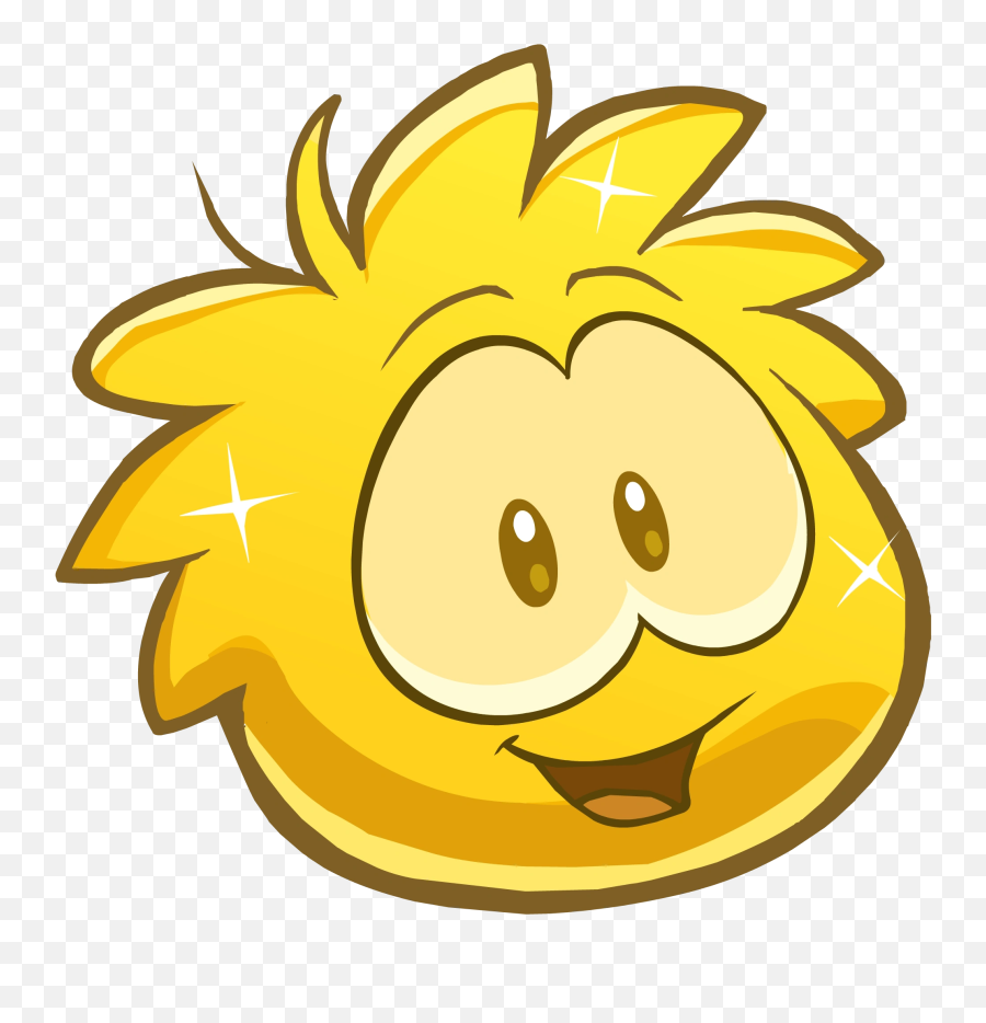 Gold Puffle - Golden Puffle Club Penguin Online Emoji,Hanukkah Emojis