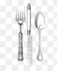 Fork clipart fancy Transparent FREE for download - Knife Png Sketch Emoji