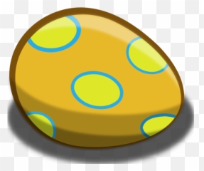 Easter Egg Bunny Emoticon - Circle Emoji