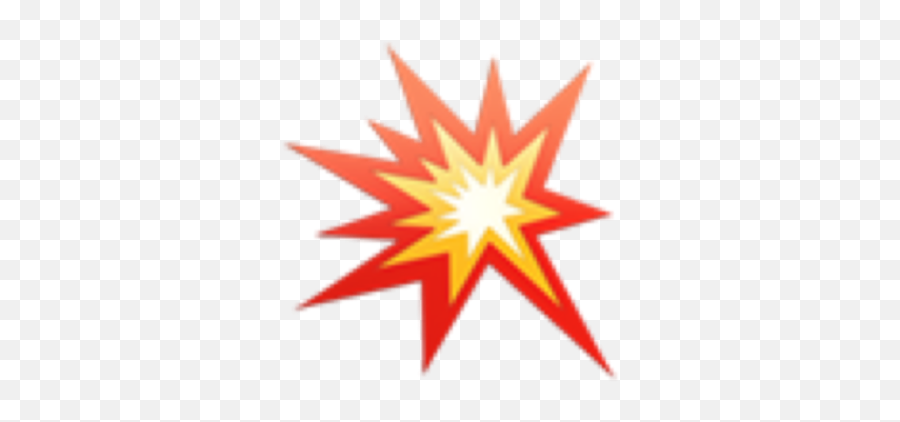 Emoji Overlay Red Orange Sticker - Vertical,Explosion Emoji