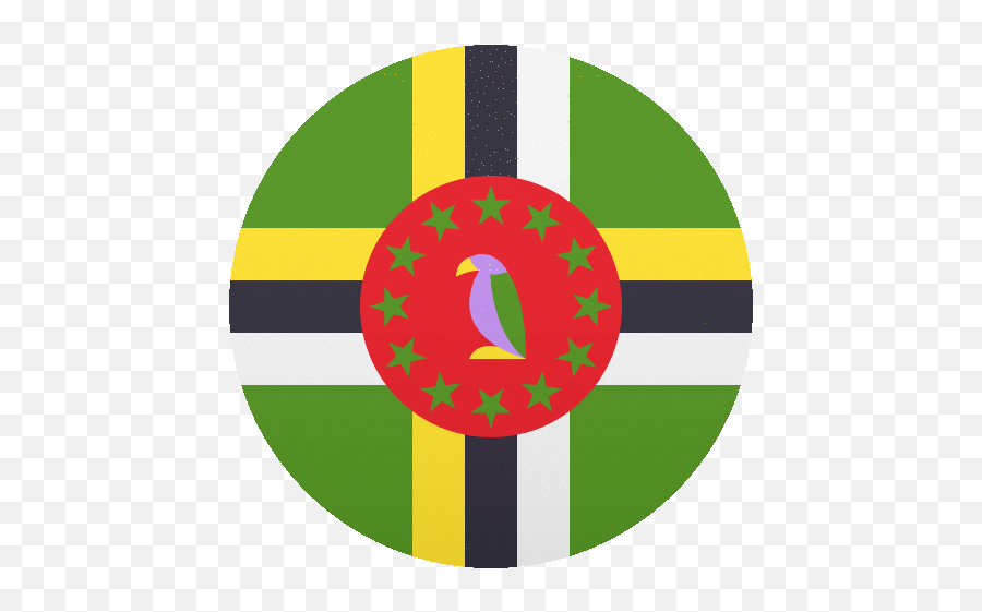 Dominica Flags Gif - Flag Of Dominica Emoji,Creole Flag Emoji