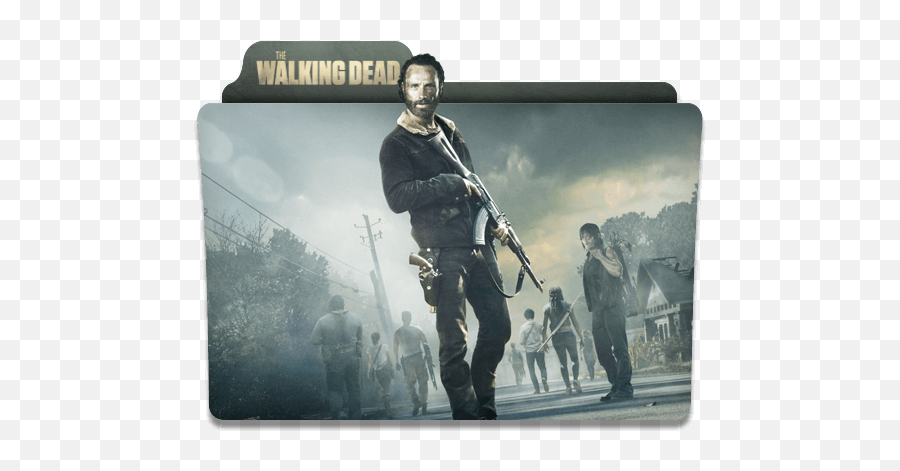 The Walking Dead Folder Icon Season 5 - Walking Dead Folder Icon 512 Emoji,Walking Dead Emoji Download