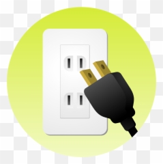 Ac Power Plug And Socket Clipart - Portable Emoji