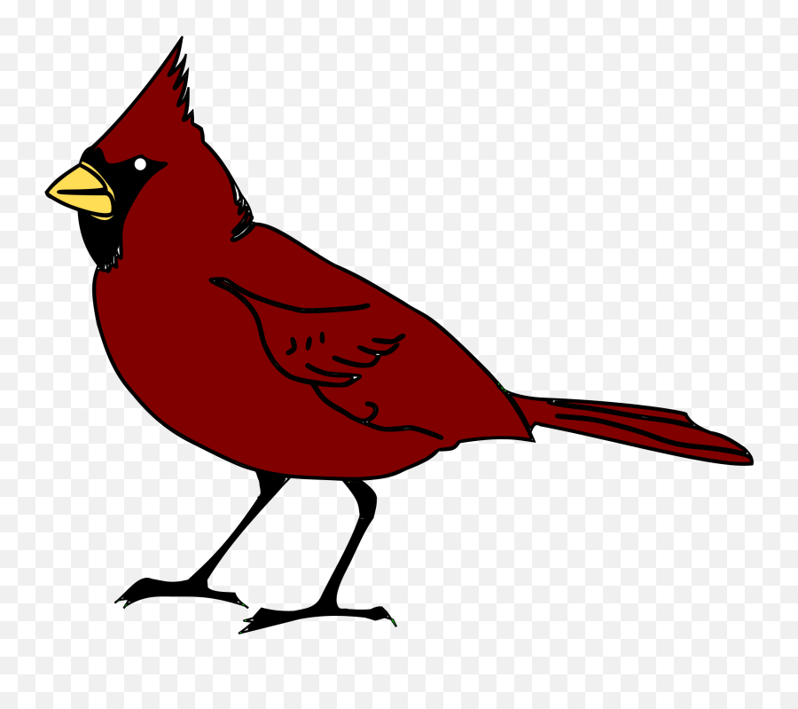 Clipart Cardinal - Clip Art Cardinal Transparent Background Emoji,Cardinal Emoji