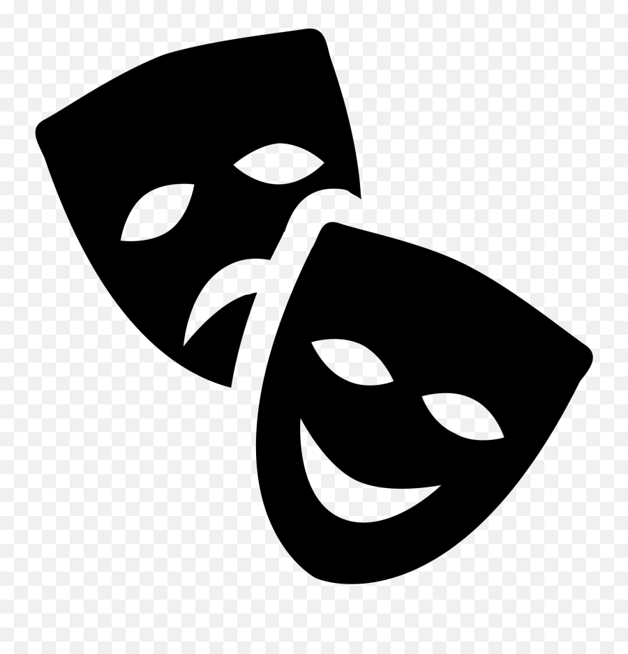 Theatre Clipart Mask Theatre Mask Transparent Free For - Theatre Png Emoji,Theatre Emoji