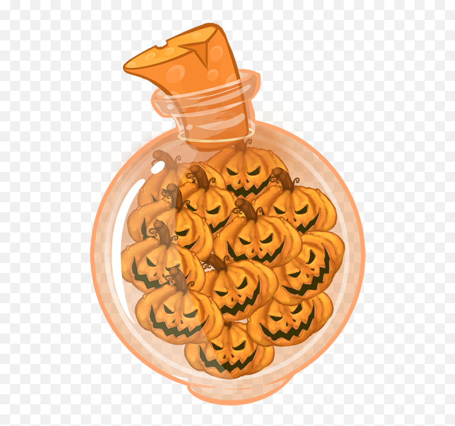 Halloween Pumpkins Sticker Pack - Snow Skin Mooncake Emoji,Mooncake Emoji