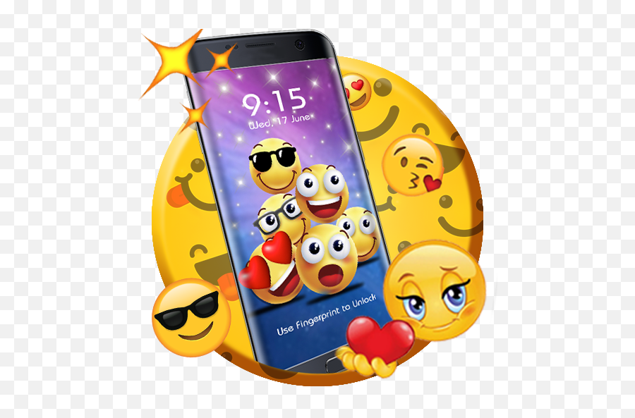 Cute Emoji Live Wallpaper - Emoticon,Live Emoji