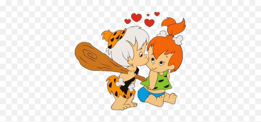 Bam Bam Rubble And Pebbles Flintstone - Pebbles And Bam Bam Emoji,Bam Emoji