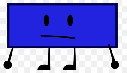 Blue Rectangle - Clip Art Emoji