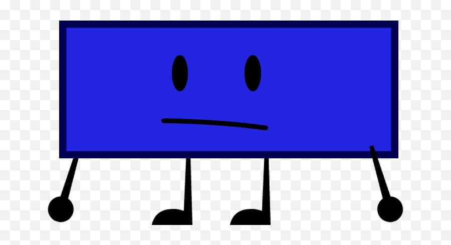 Blue Rectangle - Clip Art Emoji,Rectangle Emoticon