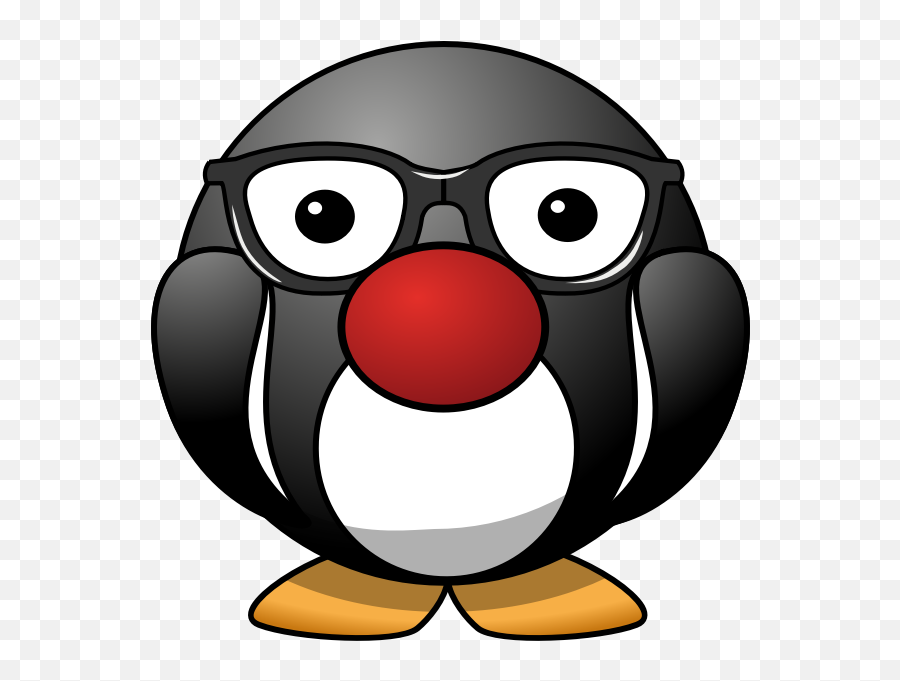 Chunky Penguin Mascot Vector Image - Clipart Penguins Emoji,Evil Clown Emoji