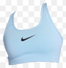 Nike Sportsbra Sporty Blue Pastelblue - Brassiere Emoji,Emoji Sports Bra
