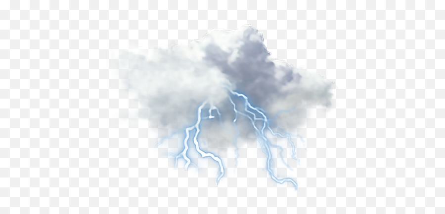 Thunder Rain Lighting Storm Stormy - Thunder Cloud Png Emoji,Storm Cloud Emoji