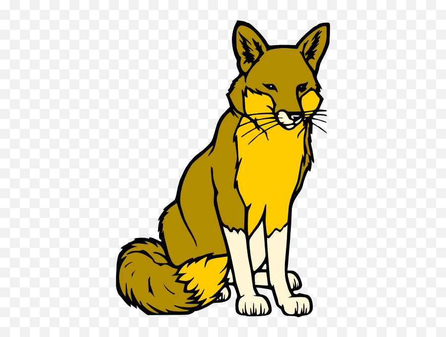 1580940210 - Transparent Fox Clip Art Emoji,Fox Emoticons
