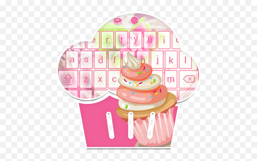 Cupcake Keyboard - Clip Art Emoji,Cupcake Emoji Android