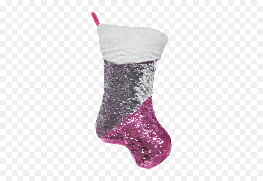 Flip Sequin Christmas Stocking - Stocking Pillow Sequin Emoji,Emoji Stocking