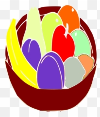 Bowl Of Fruit - Clip Art Emoji