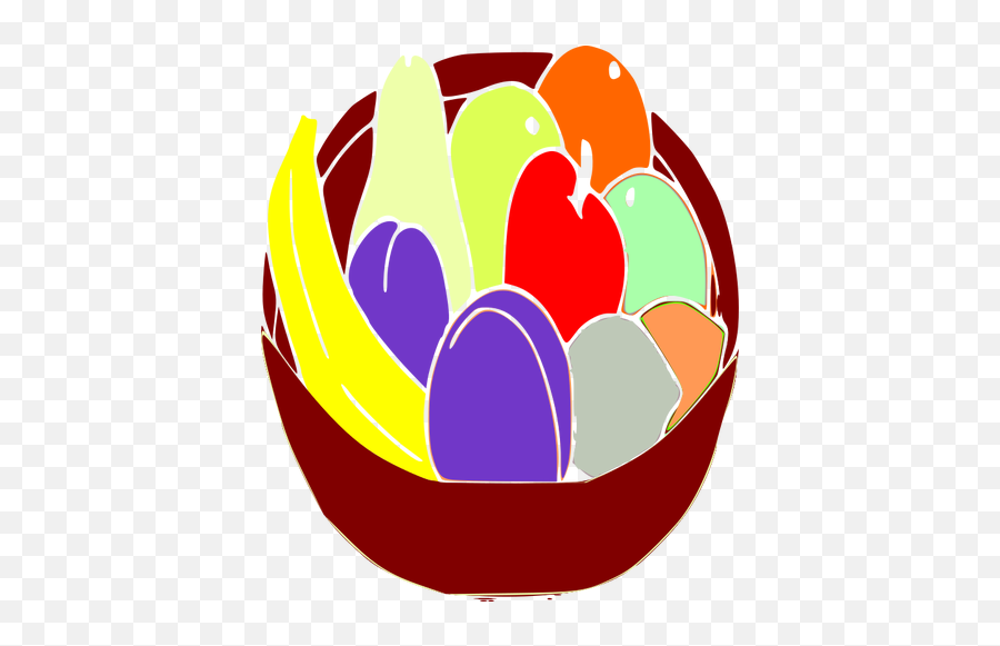 Bowl Of Fruit - Clip Art Emoji,Avocado Emoji Apple