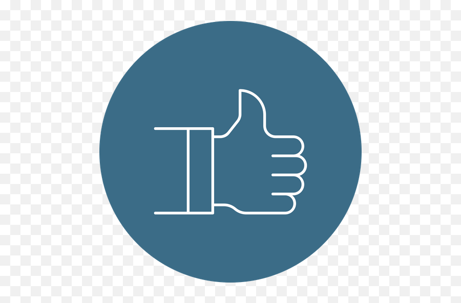 Thumbs Up Icon Of Line Style - Available In Svg Png Eps Basilica Emoji,Thumbsup Emoji