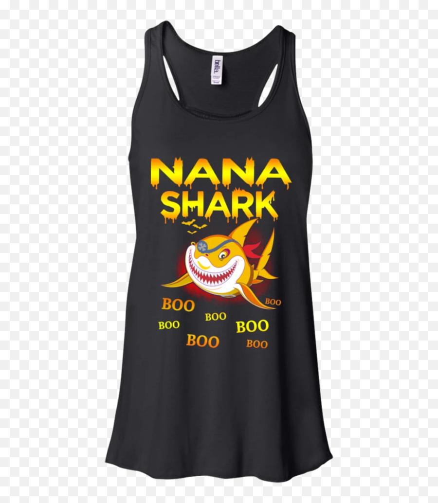 Nana Shark Boo Boo Boo - Active Tank Emoji,Shark Emoticon