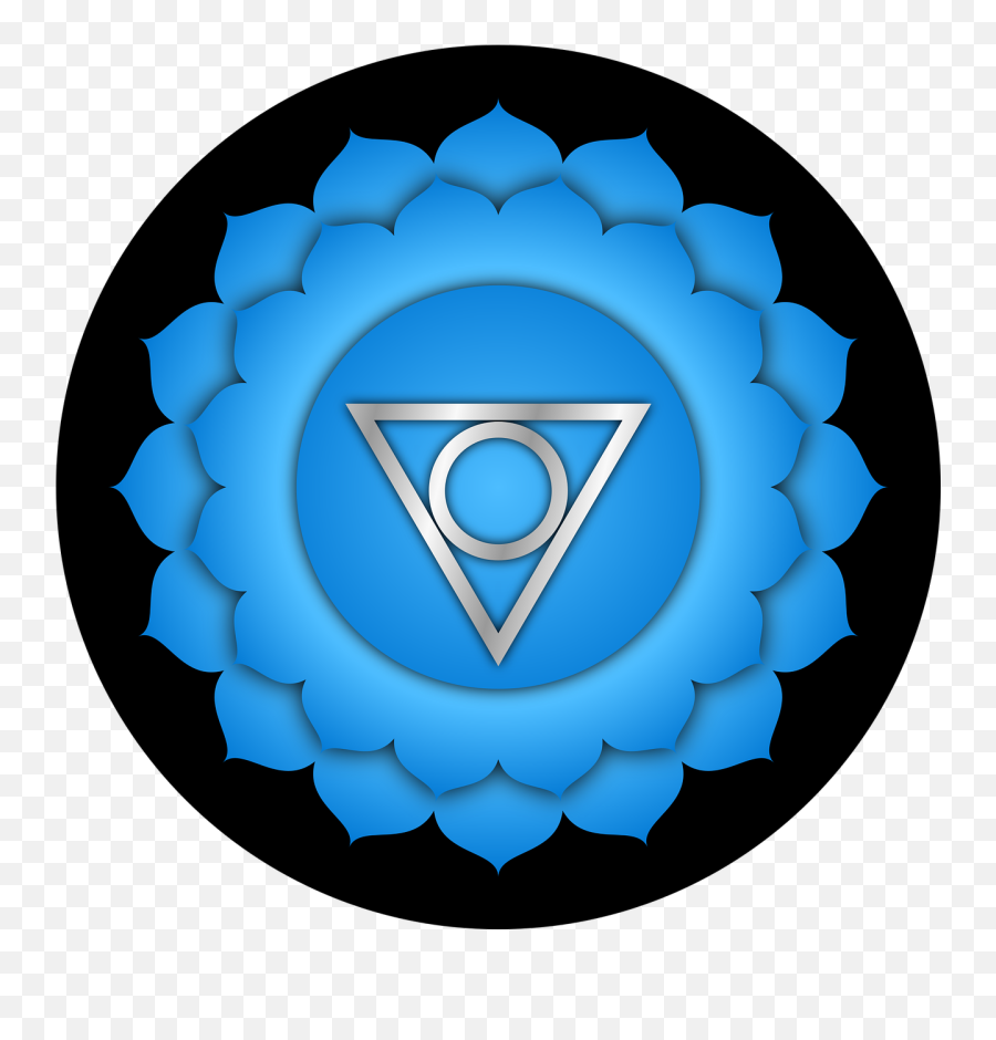 Throat Chakra Chi Energy Spiritual - Colour Of Crown Chakra Emoji,Chile Flag Emoji