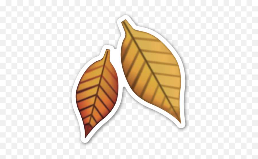 Fallen Leaf - Leaf Brown Emoji Png,Nature Emojis