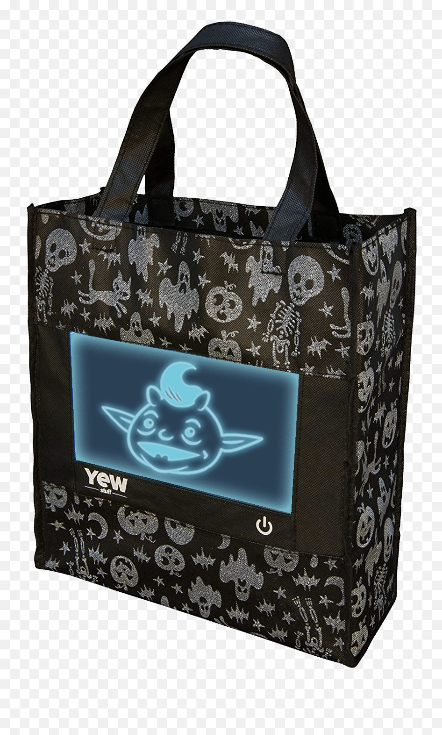 Pop Lights Halloween Treat Bags - Tote Bag Emoji,Emoji Loot Bags