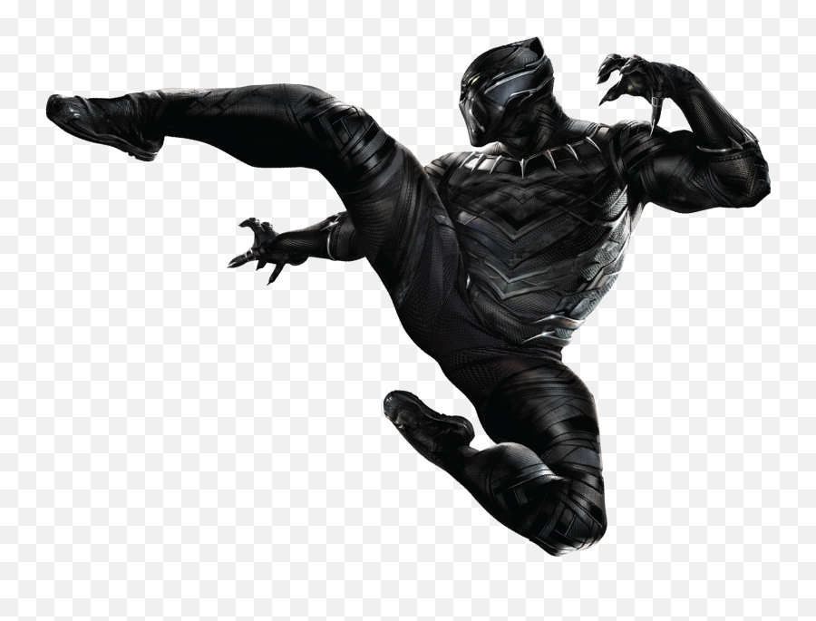 Black Panther Tchaka Marvel Cinematic Universe Wakanda - Black Panther Transparent Emoji,Wakanda Emoji