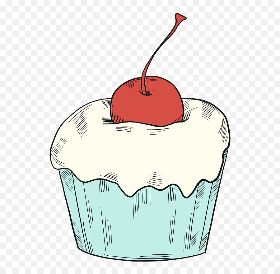 Cupcake Clipart Free Download Transparent Png Creazilla - Baking Cup Emoji,Emoji Cupcakes