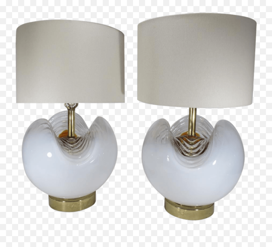 New Murano Venetian Style Glass - Desk Lamp Emoji,Lamp Emoji