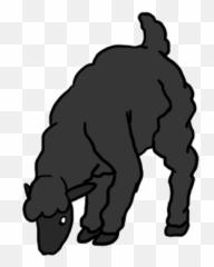 Black Sheep Animation - Animated Transparent Emoji