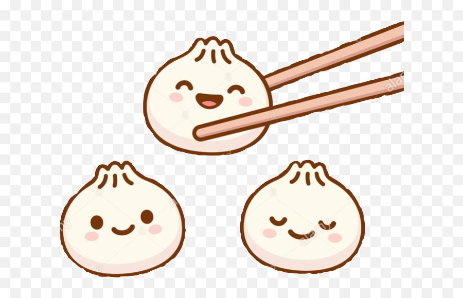 Yummylicious Dumpling Sticker - Dumplings Illustration Emoji,Chopsticks Emoji