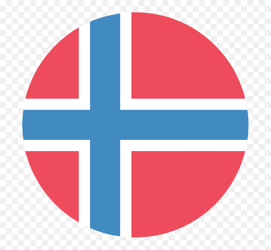 Norway Flag Emoji Clipart - Norway Flag Emoji,Indonesia Flag Emoji