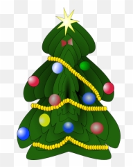 Christmas Tree Clipart - Christmas Trees Clip Art Emoji,Christmas Tree Emoticons