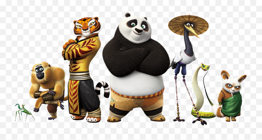 Panda Clipart Kung Fu Panda 3 Panda Kung Fu Panda 3 - Kung Fu Panda Characters Emoji,Kung Fu Emoji