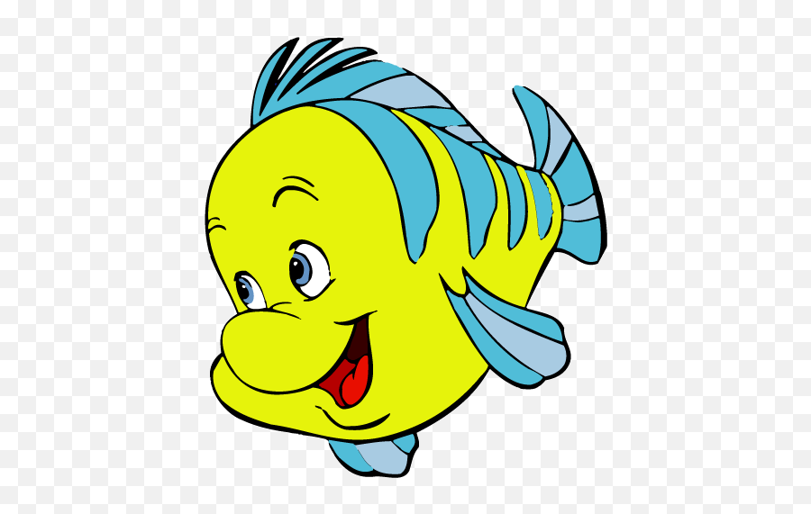 Picture - Clip Art Of Fish Emoji,Little Mermaid Emoji