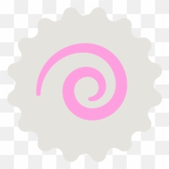 Fxemoji U1f365 - Fishcake Emoji