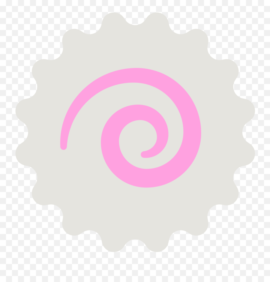 Fxemoji U1f365 - Fishcake Emoji,Pink Emojis
